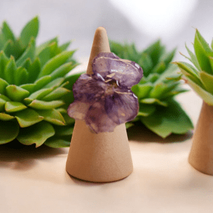 Bague pensée violette