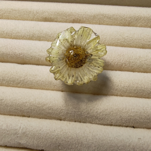 Bague Pâquerette Jaune