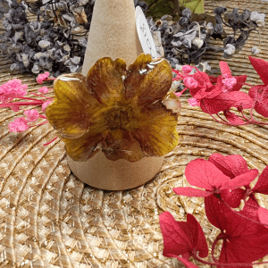 Bague de Primevère marron