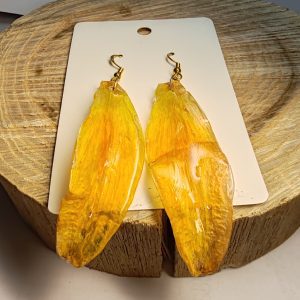 Boucle d'Oreille Pétale de Lys