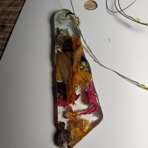 Pendentif de Fleur Séchée