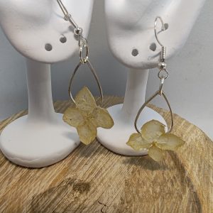 Boucle D'Oreille pendante de Petite Hortensia