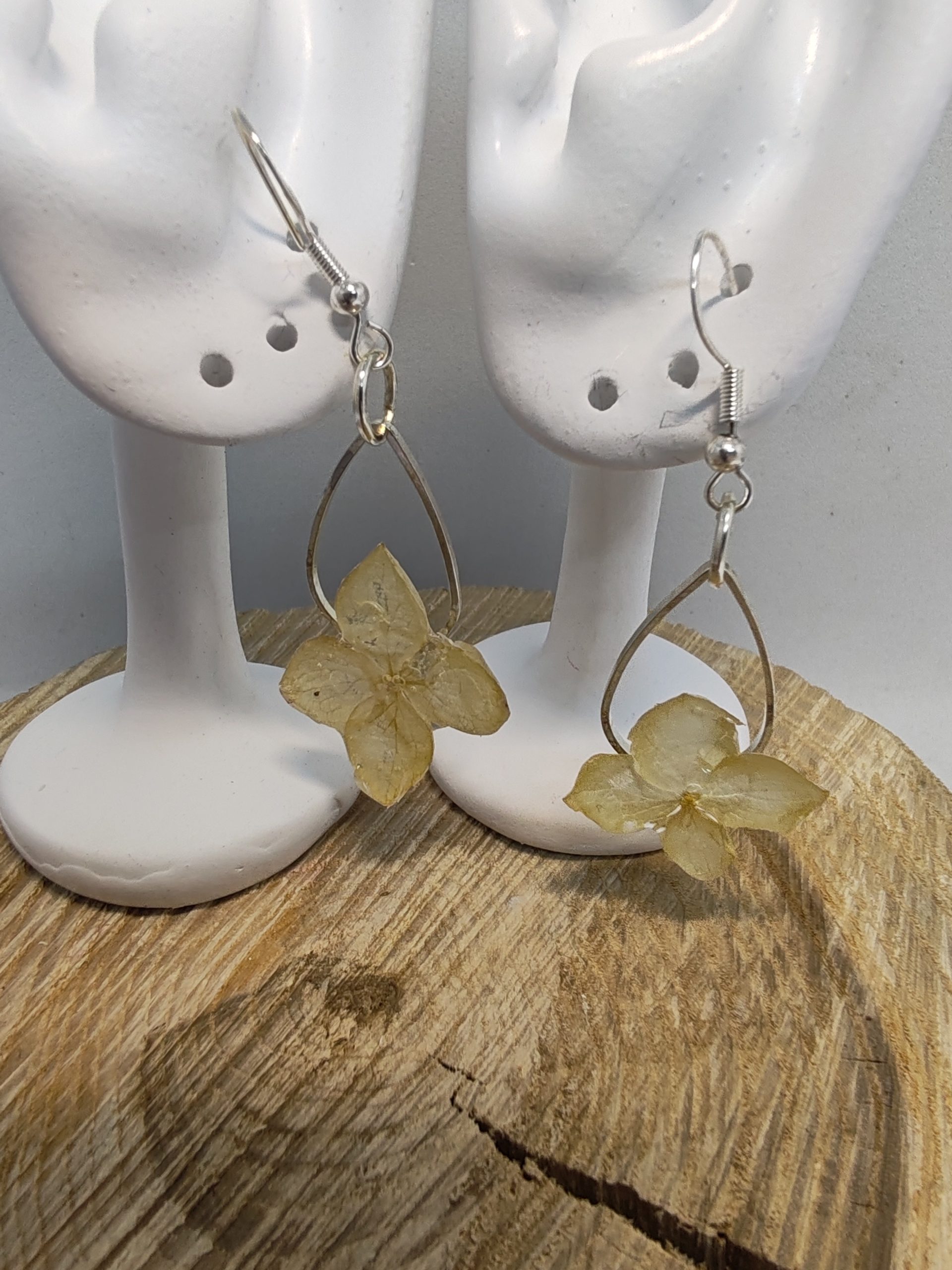 Boucle D'Oreille pendante de Petite Hortensia