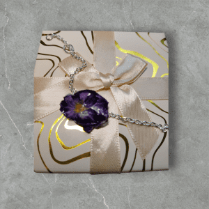 Bracelet de fleur Mauve