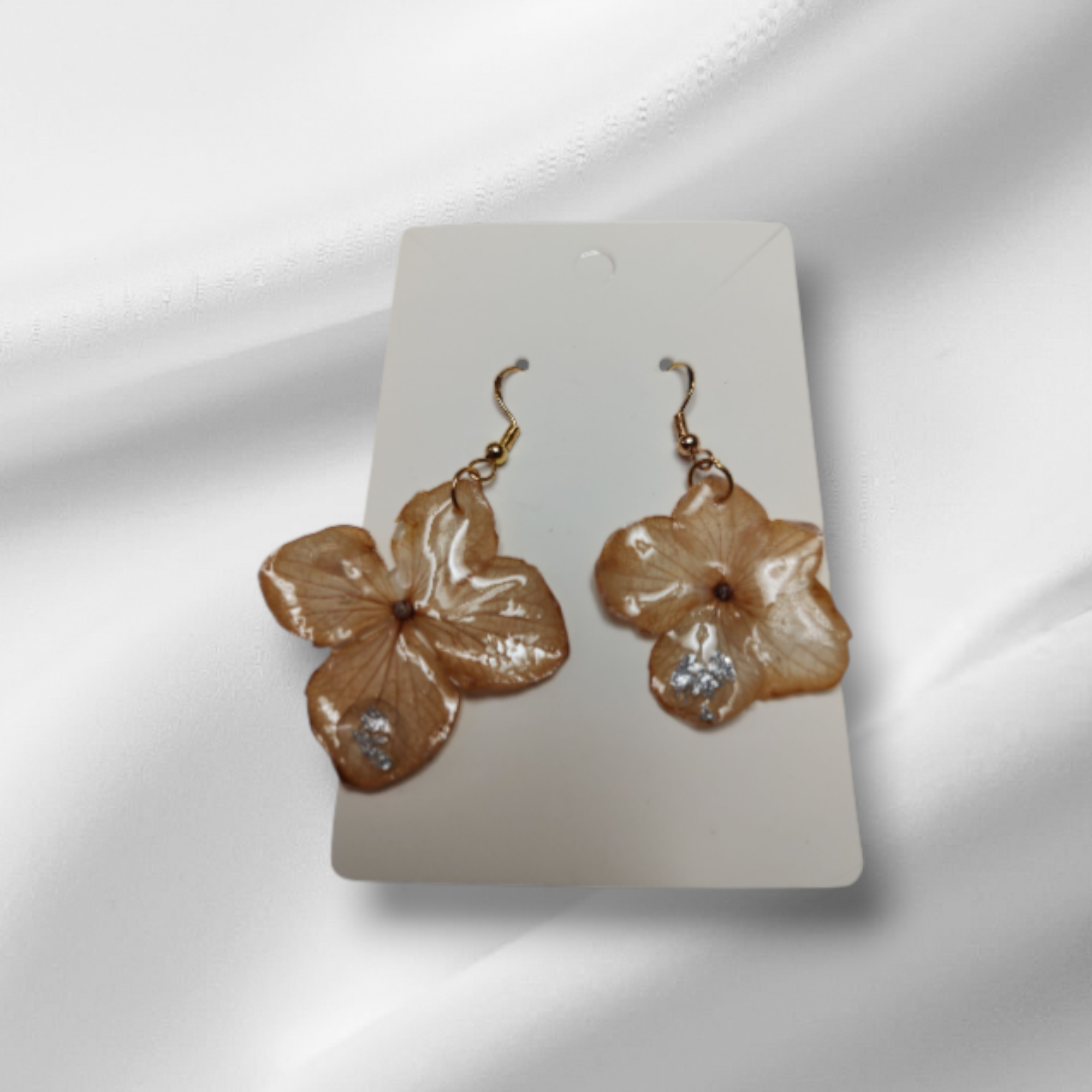 Boucle D'Oreille Hortensia