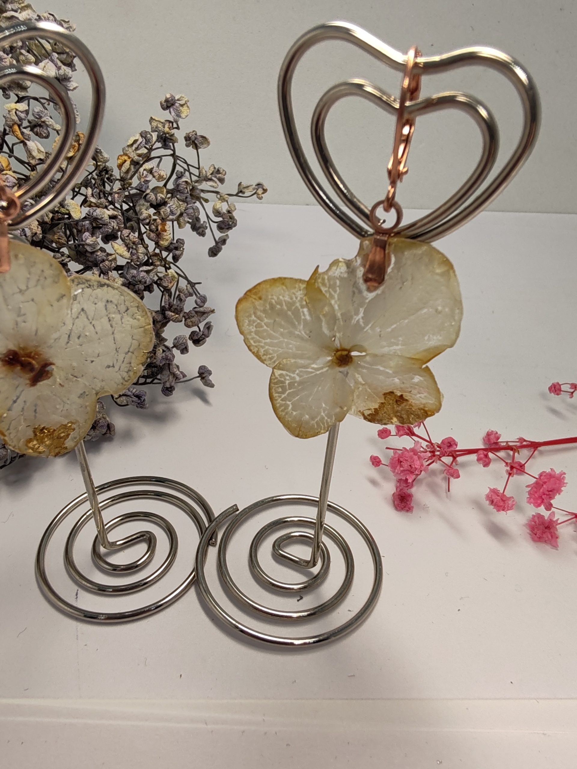 Boucle d'Oreille Hortensia – Image 2