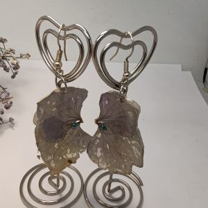 Boucle d'Oreille Hortensia