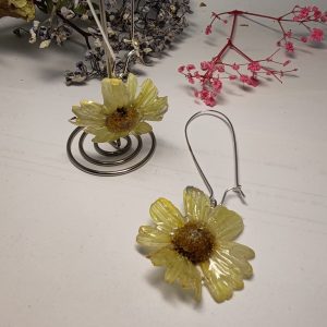 Boucle d'oreille de Pâquerette