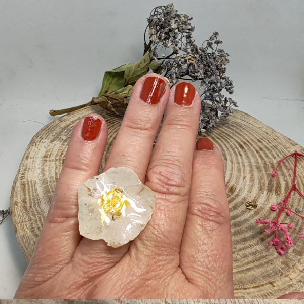 Bague Fleur Primevère – Image 2