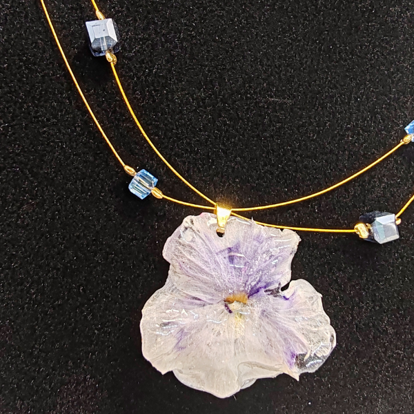 Collier Perle Pensée