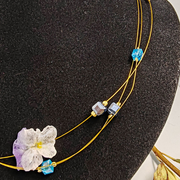 Collier de Perle Pensée – Image 4