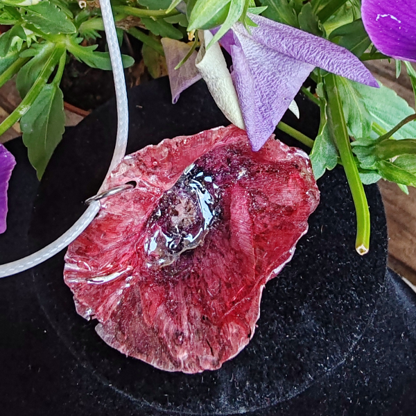 Pendentif de Coquelicot – Image 3