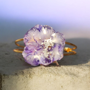 Bracelet Pensée mauve